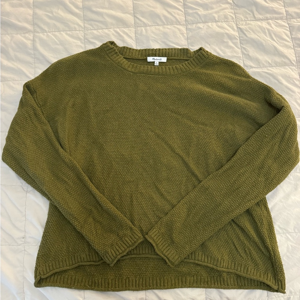 Madewell Olive Green Sweater